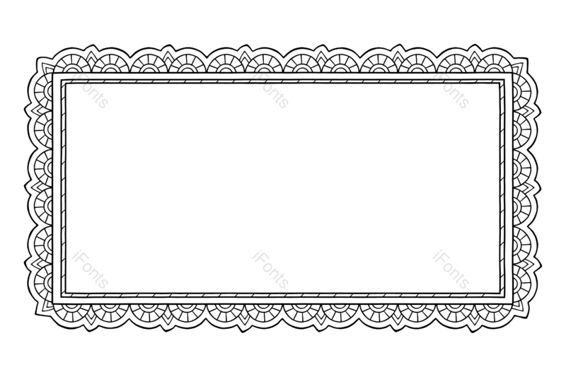 边框图片,花纹元素,图案PNG,复古花纹免抠素材